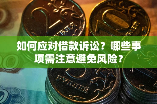 北京如何应对借款诉讼？哪些事项需注意避免风险？